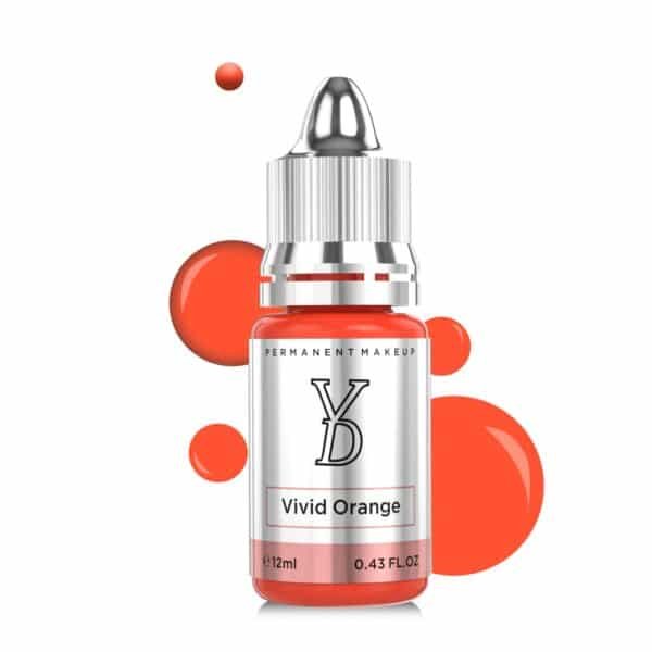 Vivid orange lips blush L5